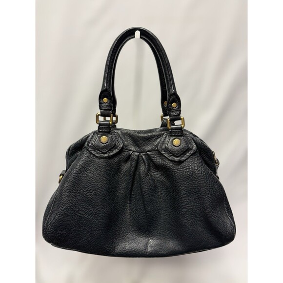 Marc Jacobs Classic Q Baby Groovee Black Leather 2Way Bag  Marc Jacobs Classic Q Baby Groovee Black Leather 2Way Bag Y2K 2007 No Strap